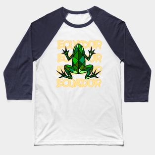 Little green frog Baseball T-Shirt